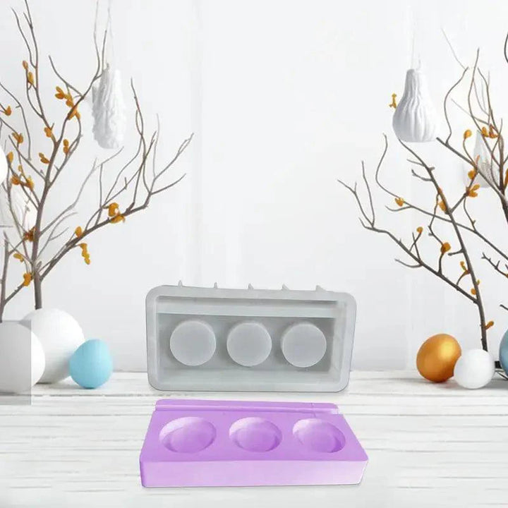 Lisslune | 3D Hollow Easter Bunny Candle Silicone Mold for Handmade Crafts and Resin Art