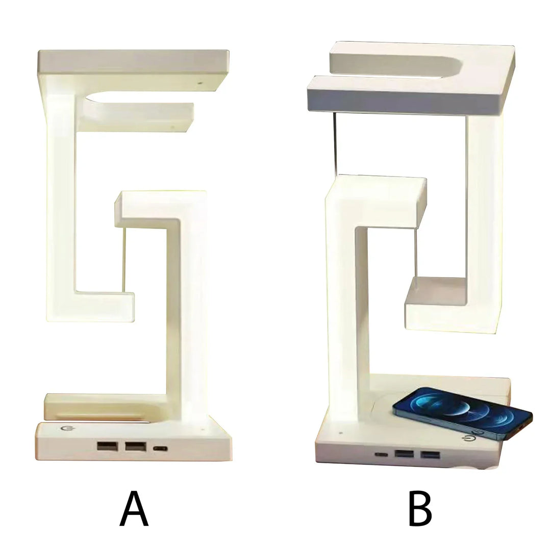 Lisslune | Anti Gravity Orbit Wireless Charging Night Lamp