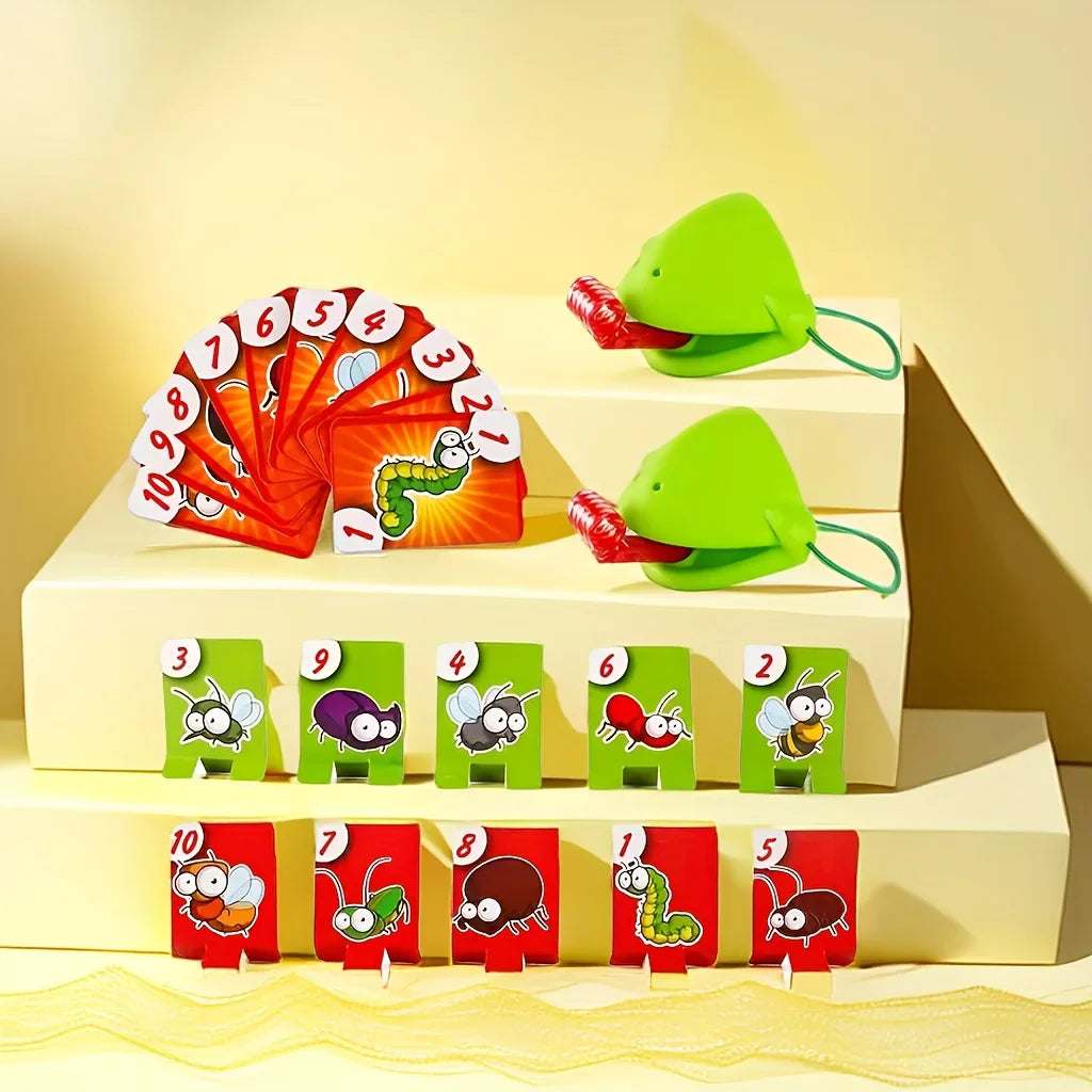 Rynx | Frog Mouth Stretched Tongue, Lizard Mask, Parent-Child Combat Game, Boys Table Game, Puzzle and Trick