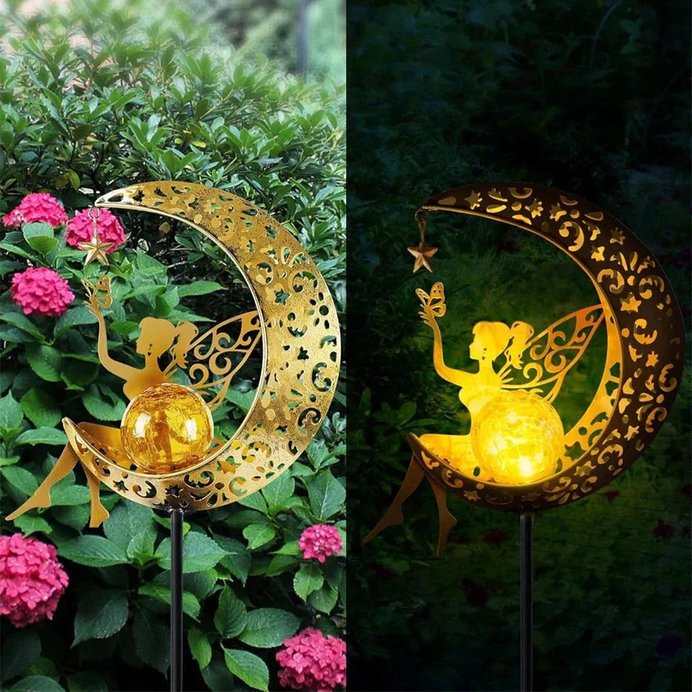Lisslune | Enchanting Solar Moon Garden Light
