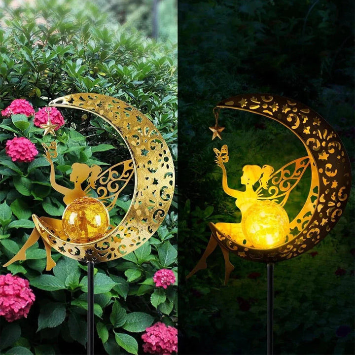 Lisslune | Enchanting Solar Moon Garden Light