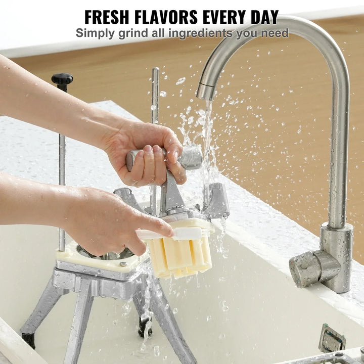 Lisslune | Manual Slicing Stainless Steel Commercial Vegetable Slicer