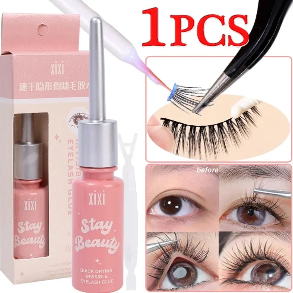 Rynx | Quick-drying invisible eyelash glue Styling transparent natural false eyelashes extension glue self-adhesive waterproof Makeup
