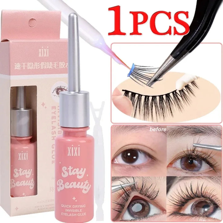 Rynx | Quick-drying invisible eyelash glue Styling transparent natural false eyelashes extension glue self-adhesive waterproof Makeup