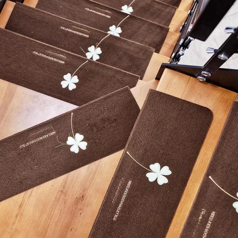 Lisslune | Stylish and Safe Plush Stair Mat Collection with Elegant Patterns