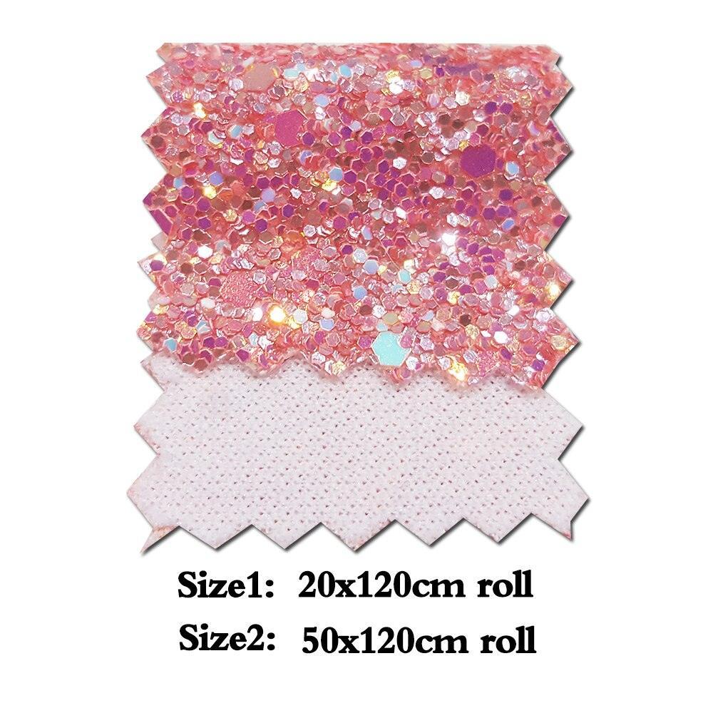 Lisslune | Sparkling Chunky Glitter Fabric Roll - Create a Creative Fantasy