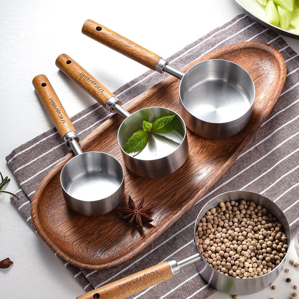Lisslune | MeasurePro – Precision Cooking Set made of Wood