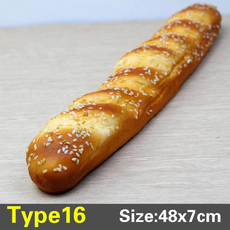 Lisslune | Elegant Artificial French Baguette Home Decoration for Kitchen and Display
