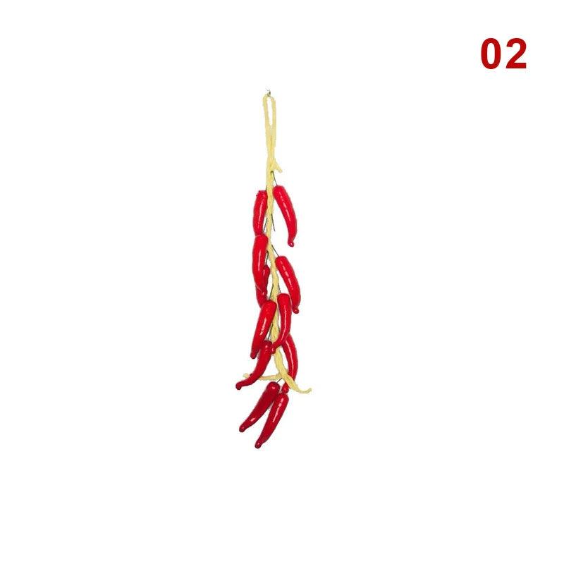 Lisslune | Realistic Hanging Foam Fruit and Seafood Decoration for Home and Event Enhancement
