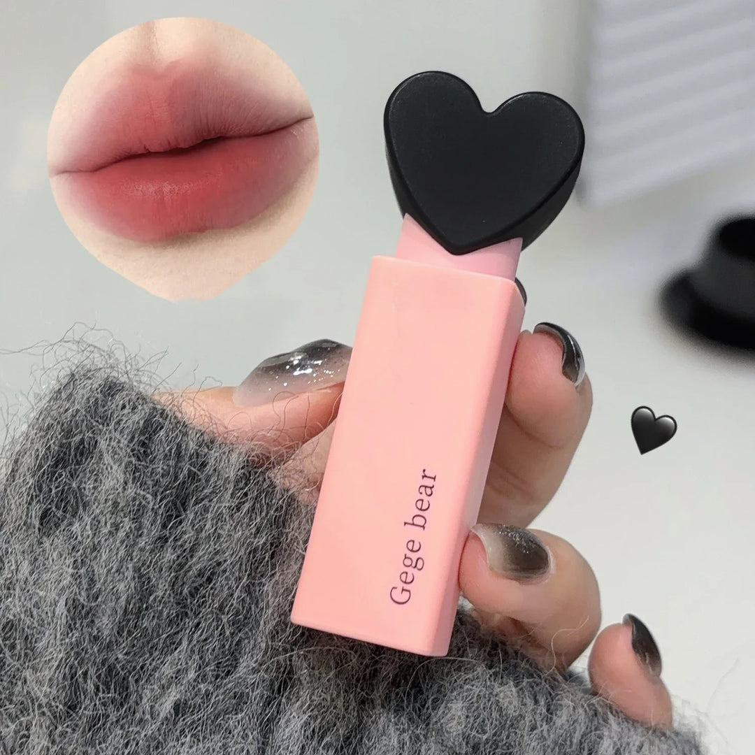 Rynx | Sweet Heart Velvet Lip Gloss Face Mouth Matte Mist Pink Tint Party Lipstick Powder Rouge Eyeshadow Fair Price Makeup Wholesale