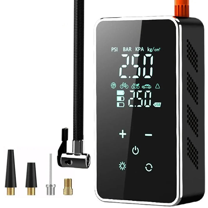 Lisslune | Portable wireless air pump with touchscreen & 150psi pressure