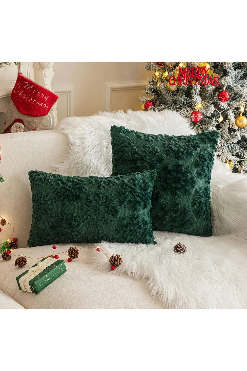 Lisslune | Plush decorative cushion cover