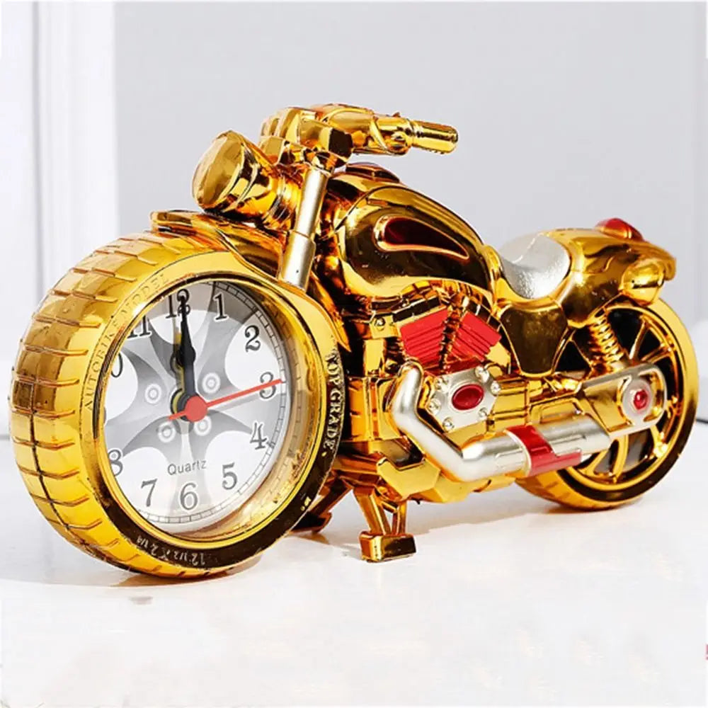 Lisslune | Vintage Motorcycle Bedside Alarm Clock