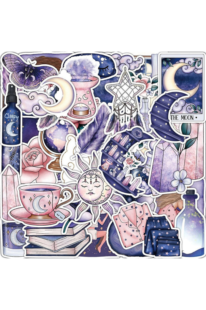 Lisslune | Moon Decorative Stickers
