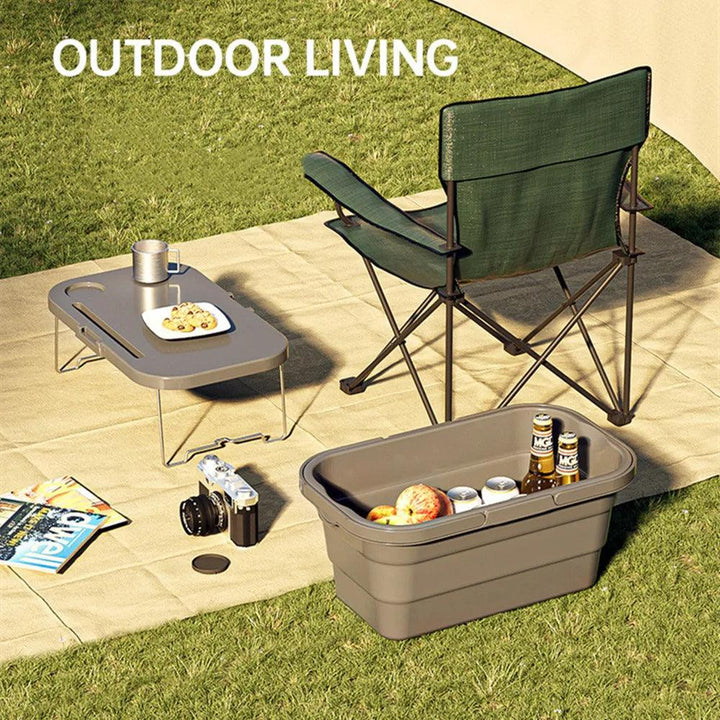 Lisslune | Ultimate All-in-One Picnic Basket for Outdoor Adventures - Compact and Versatile Storage Solution