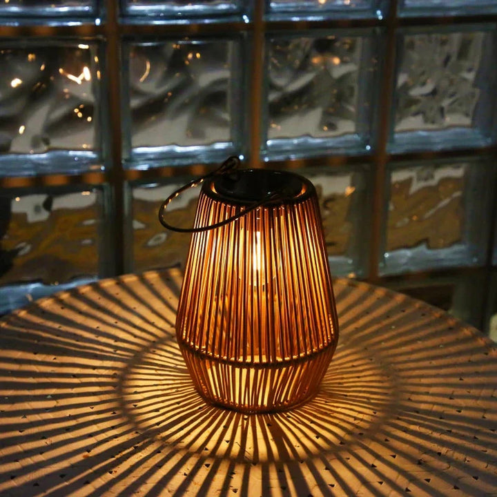 Lisslune | Solar Outdoor Handwoven Garden Lamps | Waterproof Landscape Light for Villa & Terrace Decoration - Alpho