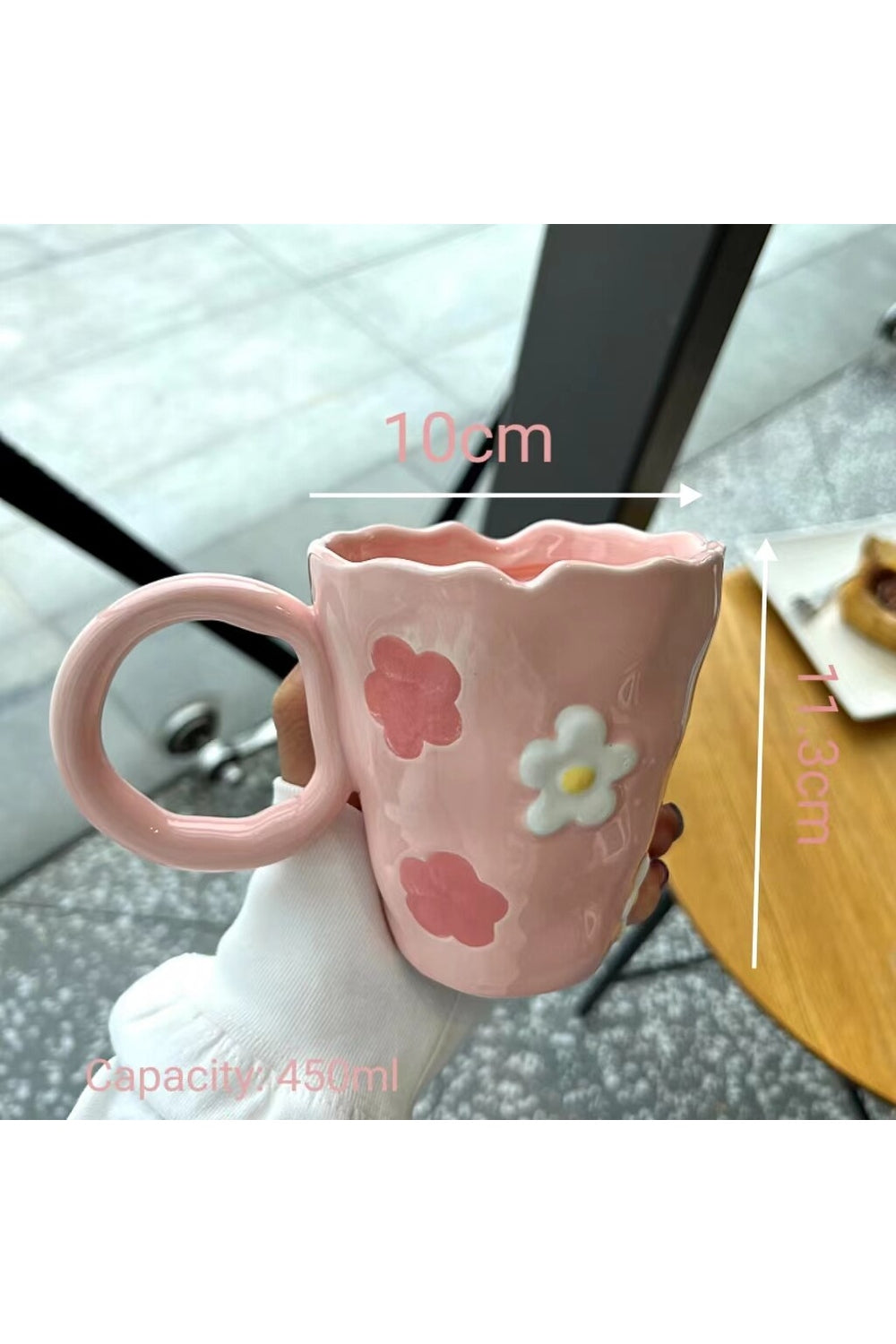 Lisslune | floral coffee cup