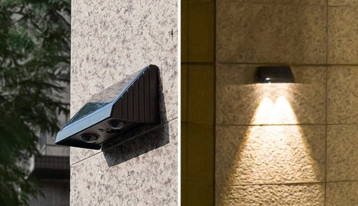 Lisslune | SunBeam – Waterproof Solar Wall Light for Outdoors