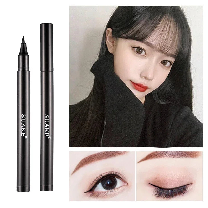 Rynx | Waterproof Eyeliner Black Liquid Long-lasting Eyeliner Pencil Quick Drying No Bleeding Natural Eyeliner Liquid Pen Cosmetics Tools