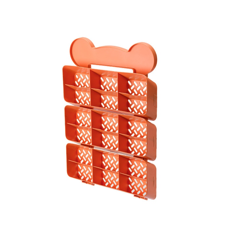 Lisslune | Self-Adhesive Stackable Wall Cloth Organizer Shelf