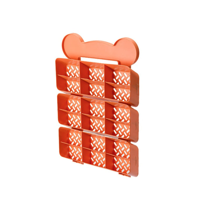 Lisslune | Self-Adhesive Stackable Wall Cloth Organizer Shelf