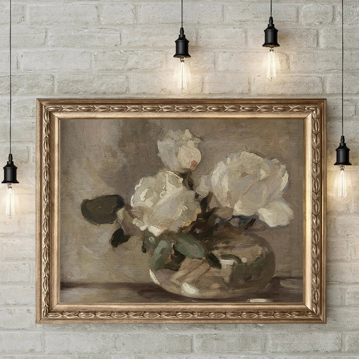 Lisslune | Floral Canvas Poster