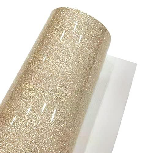 Lisslune | Glamorous Sparkle PU Synthetic Leather Craft Sheet with Mirror Finish