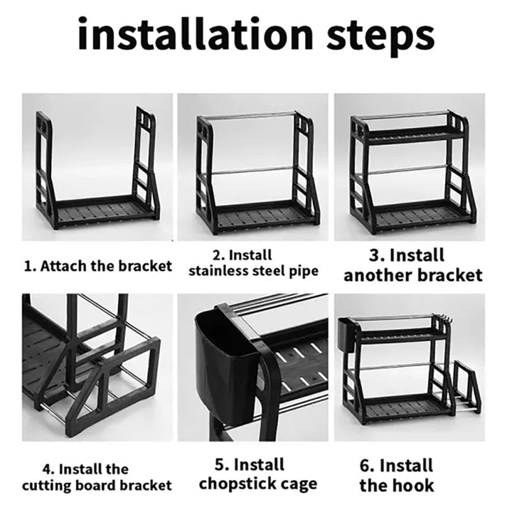Lisslune | Multi-Layer Kitchen Storage Rack