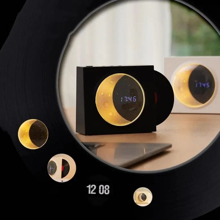 Lisslune | Lunar Tune Wireless Speaker Clock