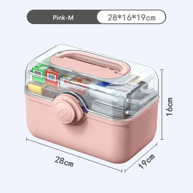 Lisslune | Home Medical Box Storage Organizer