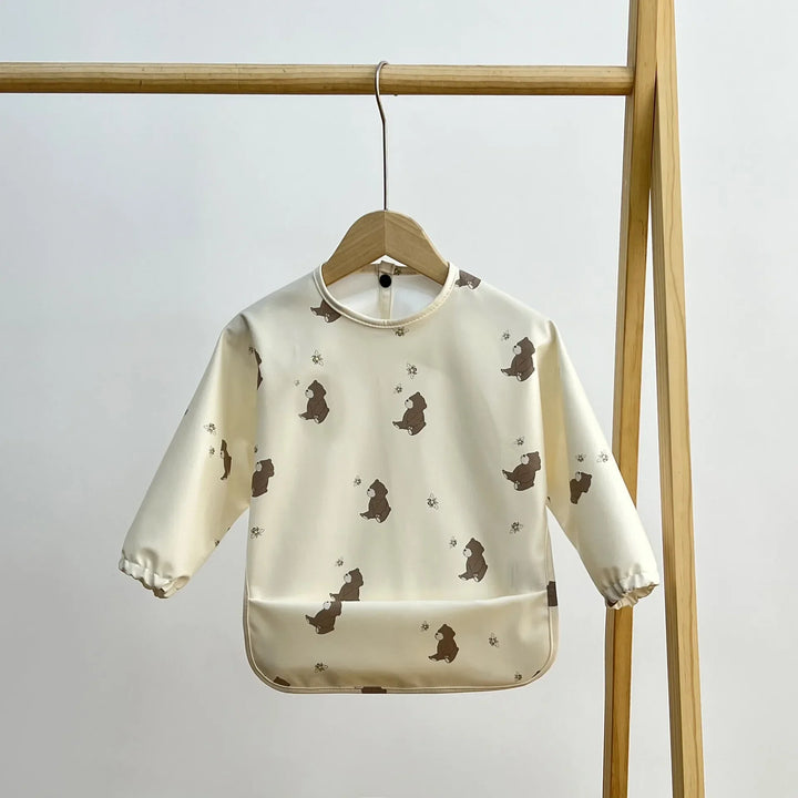 Lisslune | Long-sleeve waterproof art apron for children