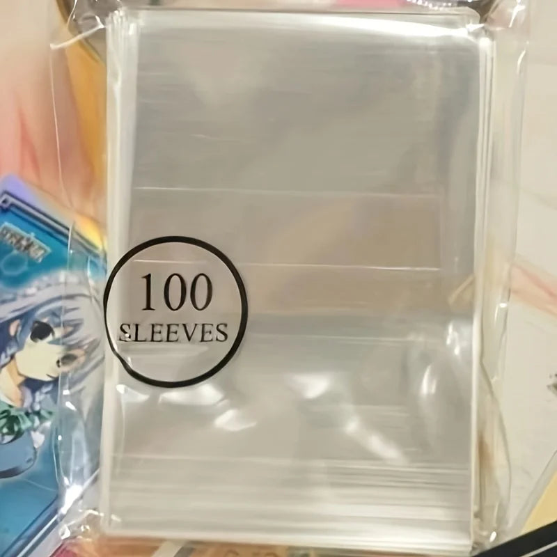 Rynx | 200 pieces (2 packs) 65*90mm card sleeves, card protectors for trading cards, for football star cards board game card sleeves
