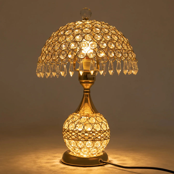 Lisslune | Modern Crystal Luxury Decorative Nightstand Lamp