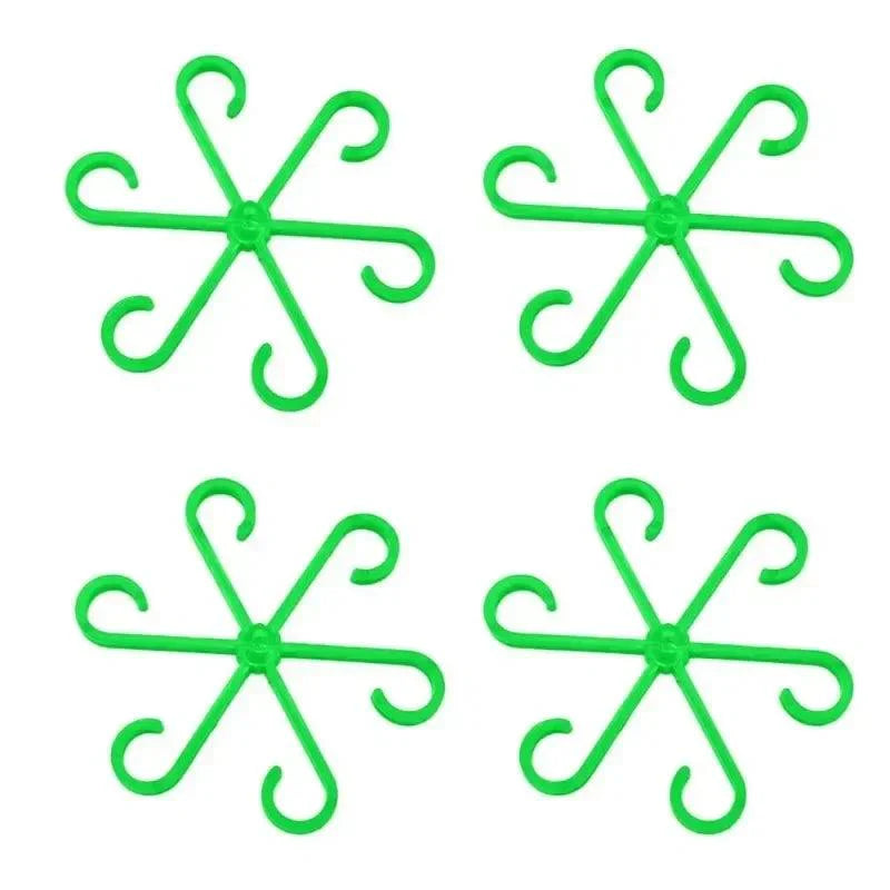 Lisslune | 12-Pack Eco-friendly Plant Support Frames - Stylish Trellis for Enhanced Plant Growth
