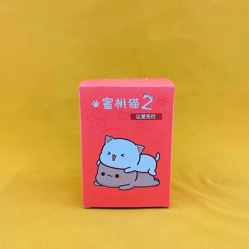 Lisslune | Mitao Enchanted Happy Cat Surprise Boxes - Charming Collectible Figurines for Playful Home Decor