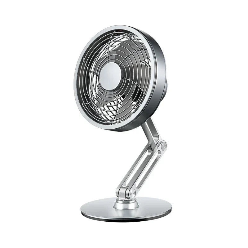 Lisslune | Height-Adjustable Stand Compact Turbo Mini Desk Fan