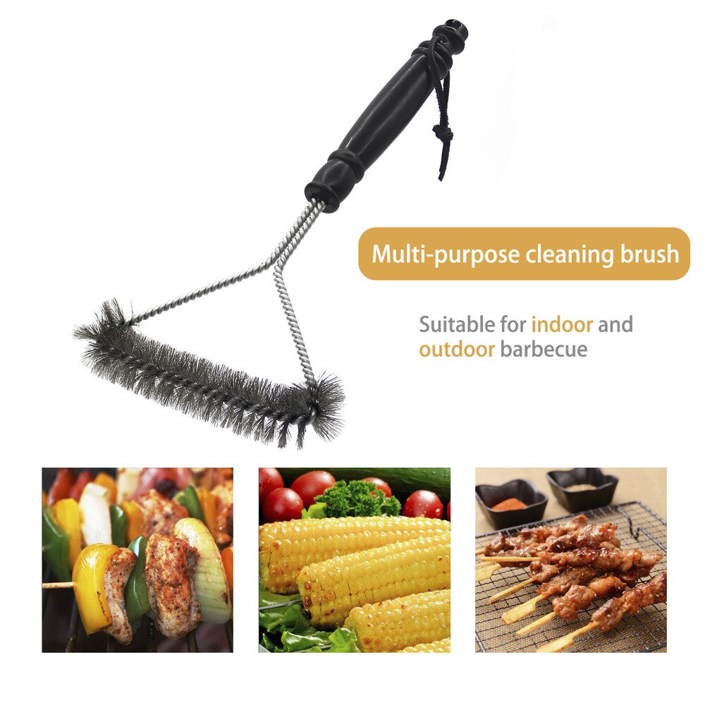 Lisslune | Stainless Steel BBQ Grill Cleaning Brush