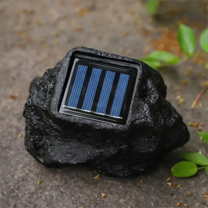 Lisslune | Waterproof Outdoor Solar Rock Spotlight Lamps