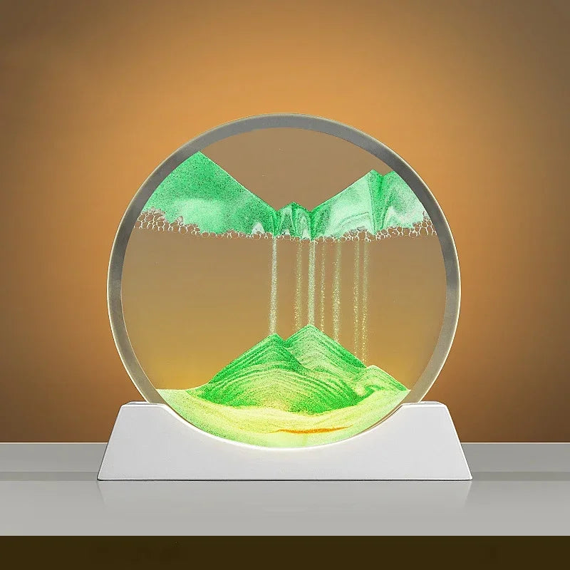 Lisslune | Moving Sand Table Lamp