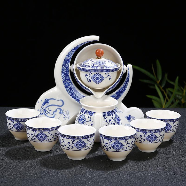 Lisslune | Ceramic Charm Far East Style Semi-Automatic Teapot