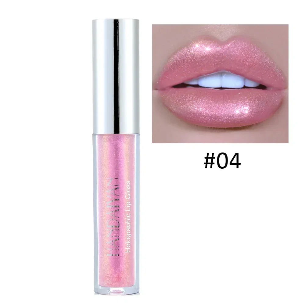 Rynx | Transparent Glitter Lipstick Women Makeup Diamond Shiny Long-lasting Waterproof Liquid Lipstick Non-sticky Glitter Lip Cosmetics