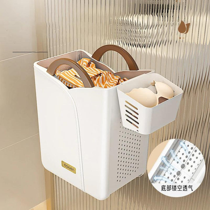 Lisslune | Elegant space-saving laundry basket for practical organization