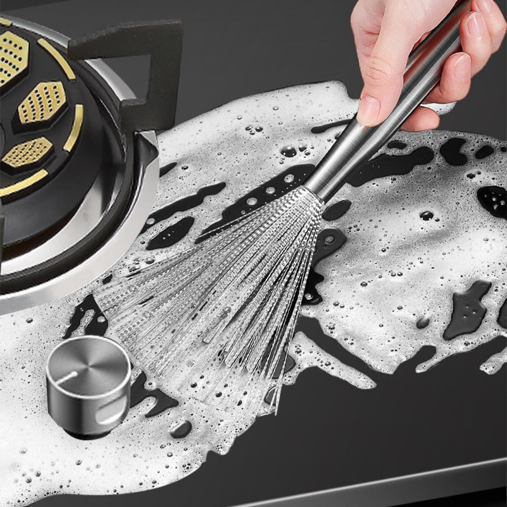 Lisslune | Anti-Scratch Easy Pan Cleaning Brush