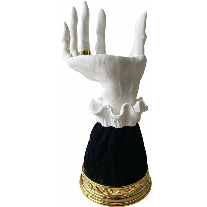 Rynx | Witch Hand Candle Holder Halloween Palm Candle Holder, 9.8 Inch Resin Witch Hand Candle Stand Halloween Home Party Home Decor