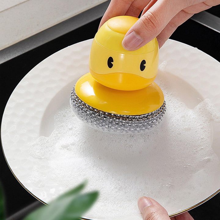Lisslune | Duck Shape Dishwashing Scrubber
