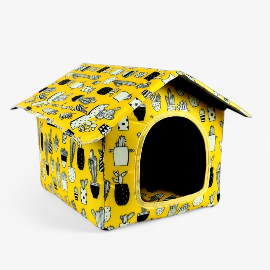 Lisslune | Weather-resistant Animal House "CozyNest" for Cats and Small Dogs