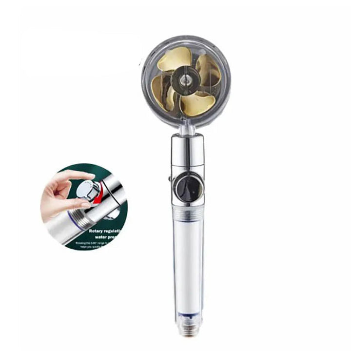 Lisslune | 360° Rotatable Shower Head With Water Saving & High Pressure Function