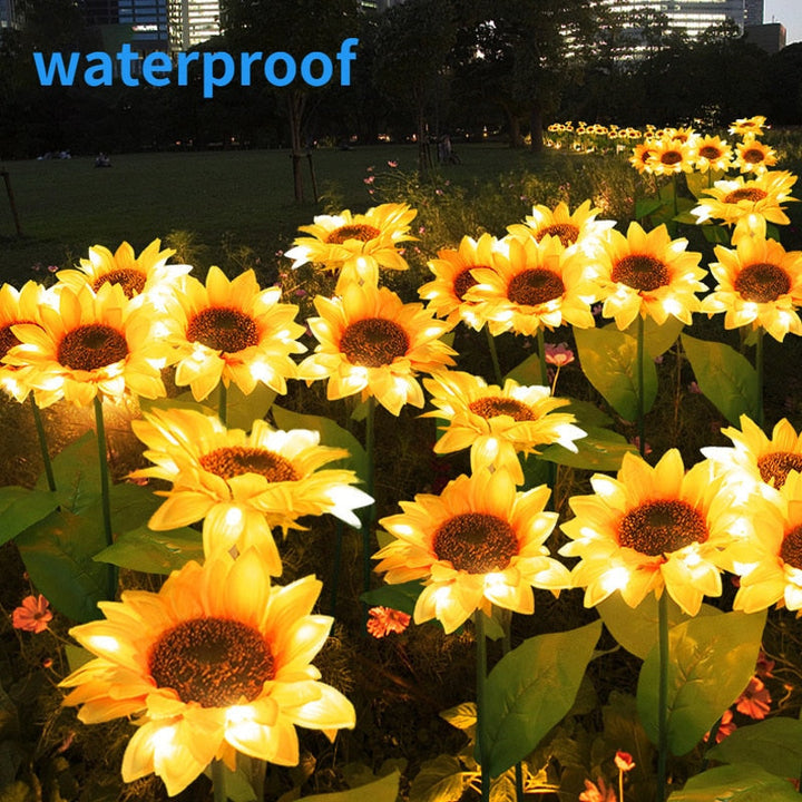 Lisslune | Sunflower Waterproof Solar Led Garden Lights