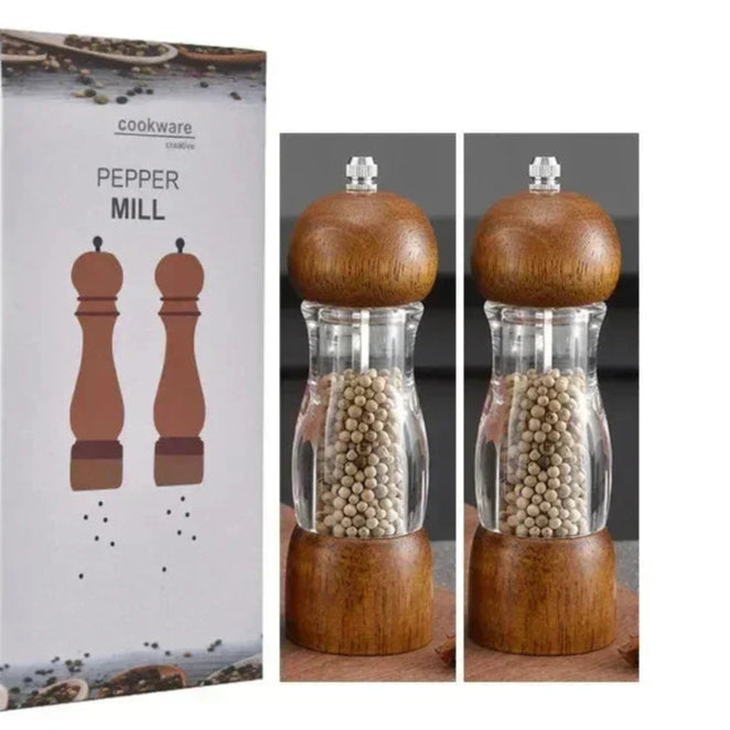 Lisslune | FreshGrind - Manual Pepper and Salt Mill