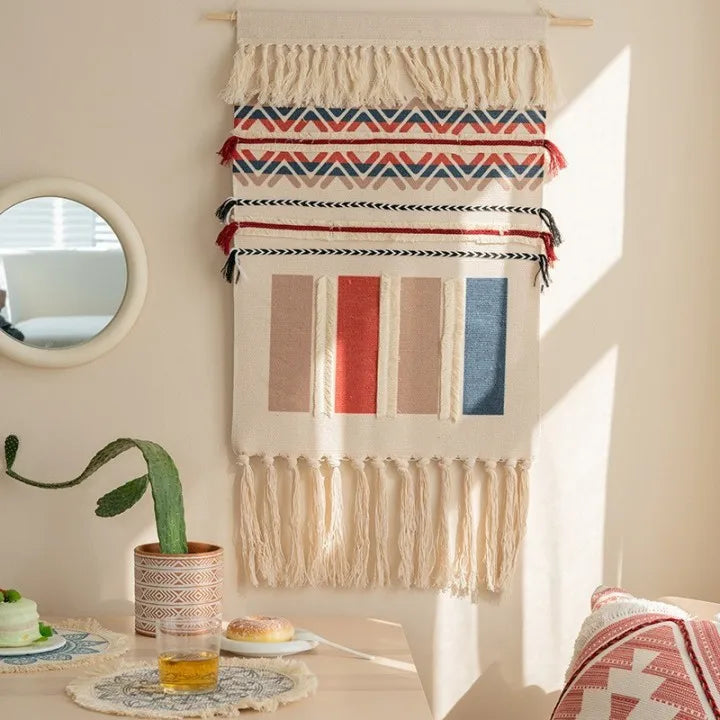 Lisslune | Boho Fringe Wall Tapestry